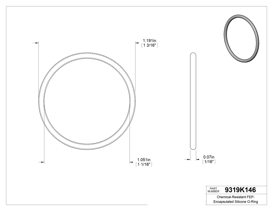 Technical drawing - 9319K146